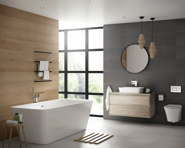 Ideal Standard bathroom suites combine style, practicality and value.