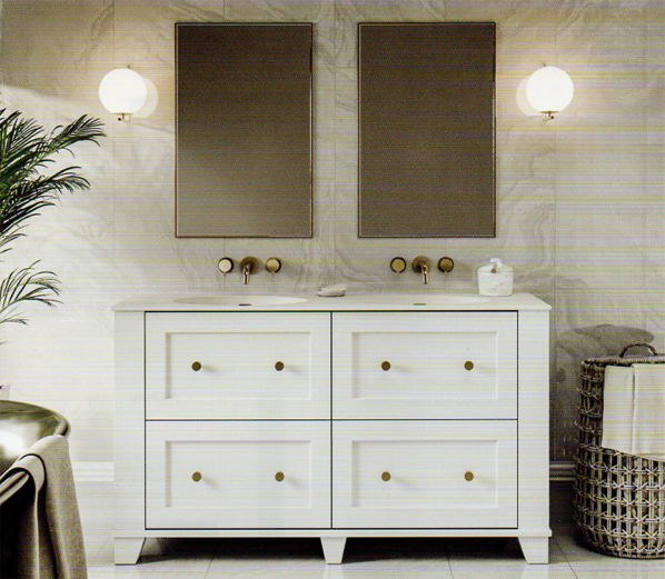 Vanity Hall vanity units are handcrafted in Britain for bespoke luxury.